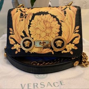 Versace mini Baroque crossbody retails $2500